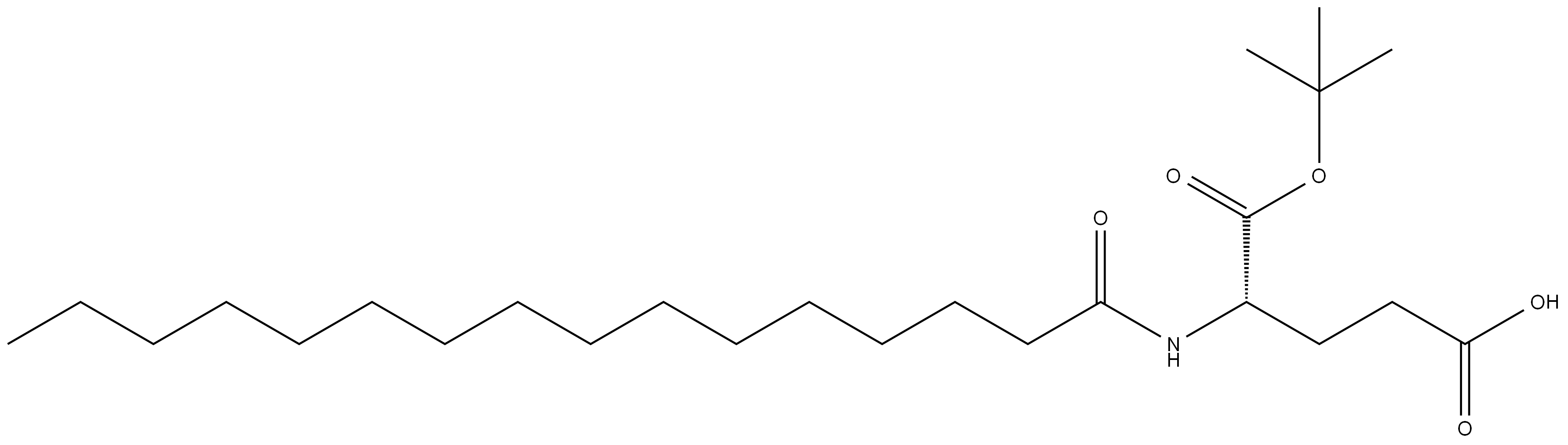 N-十六?；?L-谷氨酸 Α-叔丁酯
